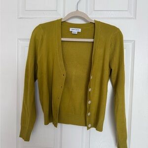 Urban Revivo Mustard Cardigan Sweater